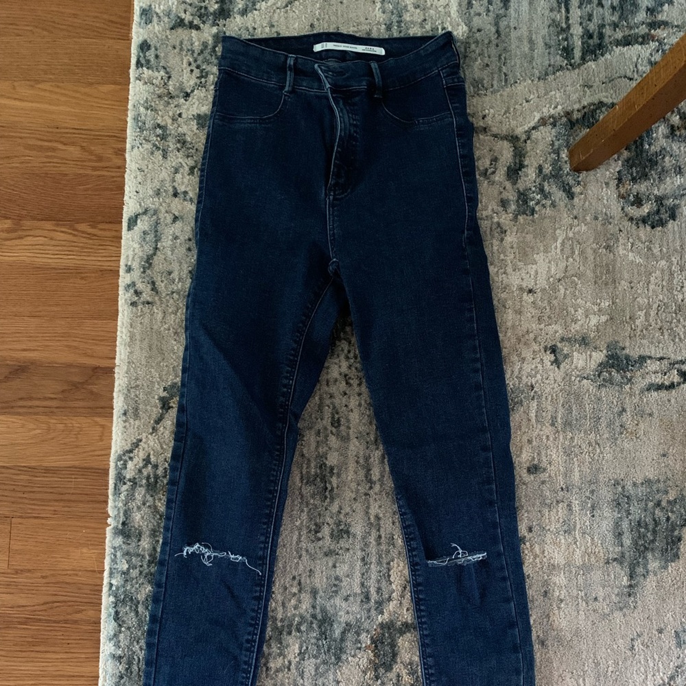 New Zara High Rise Jeans